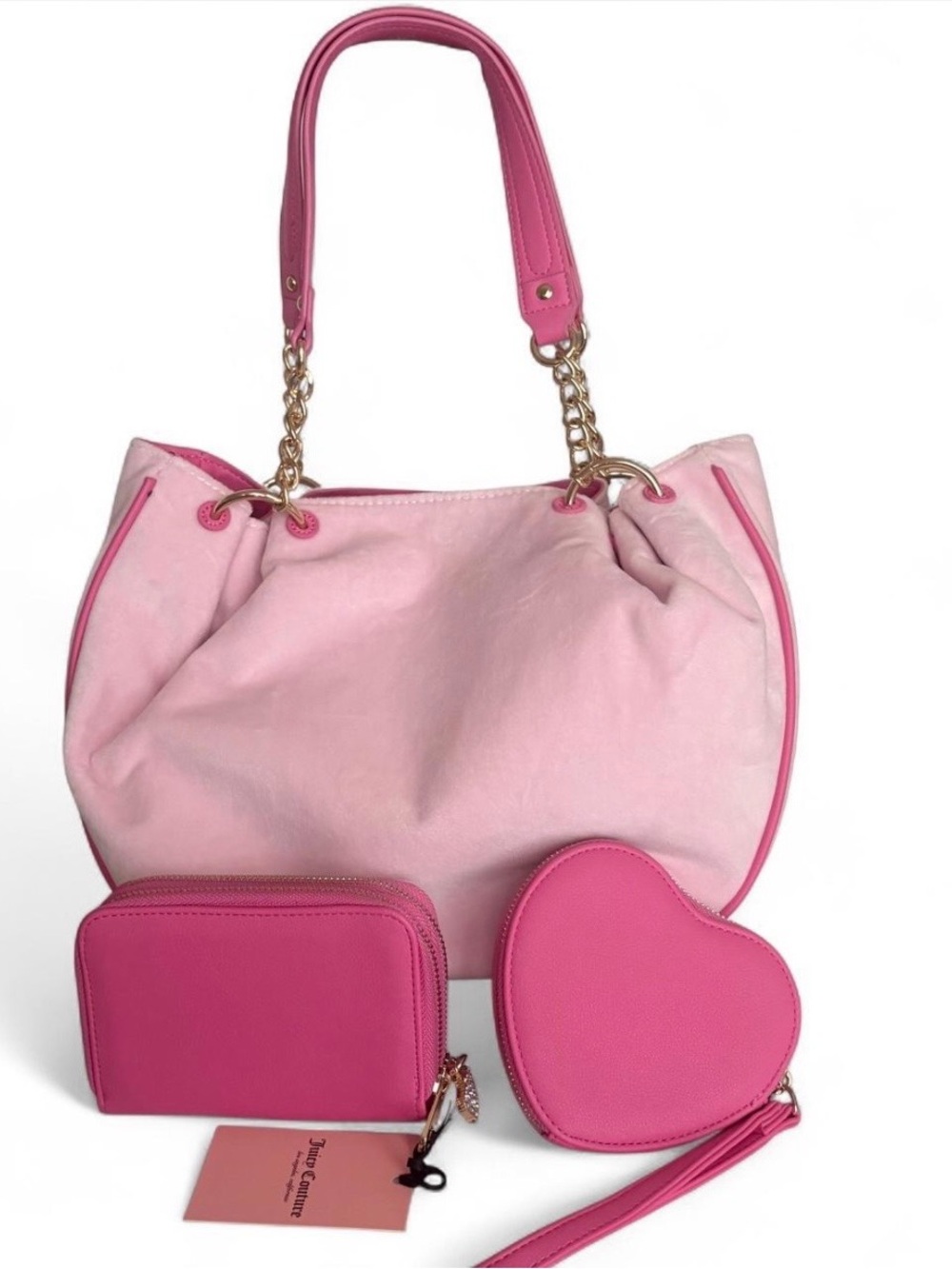 Juicy Couture Juicy Kingdom Tote and Matching Wallets - Picture 2 of 2